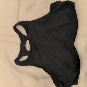 Athleta Black Swim Top